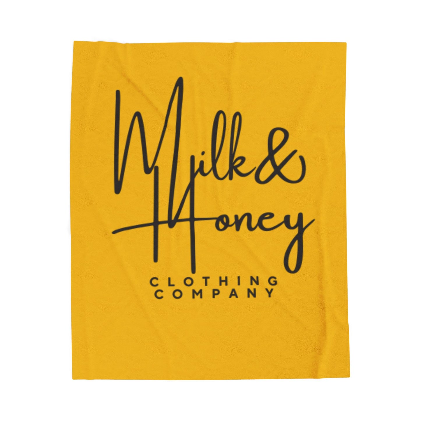 Brand Velveteen Plush Blanket