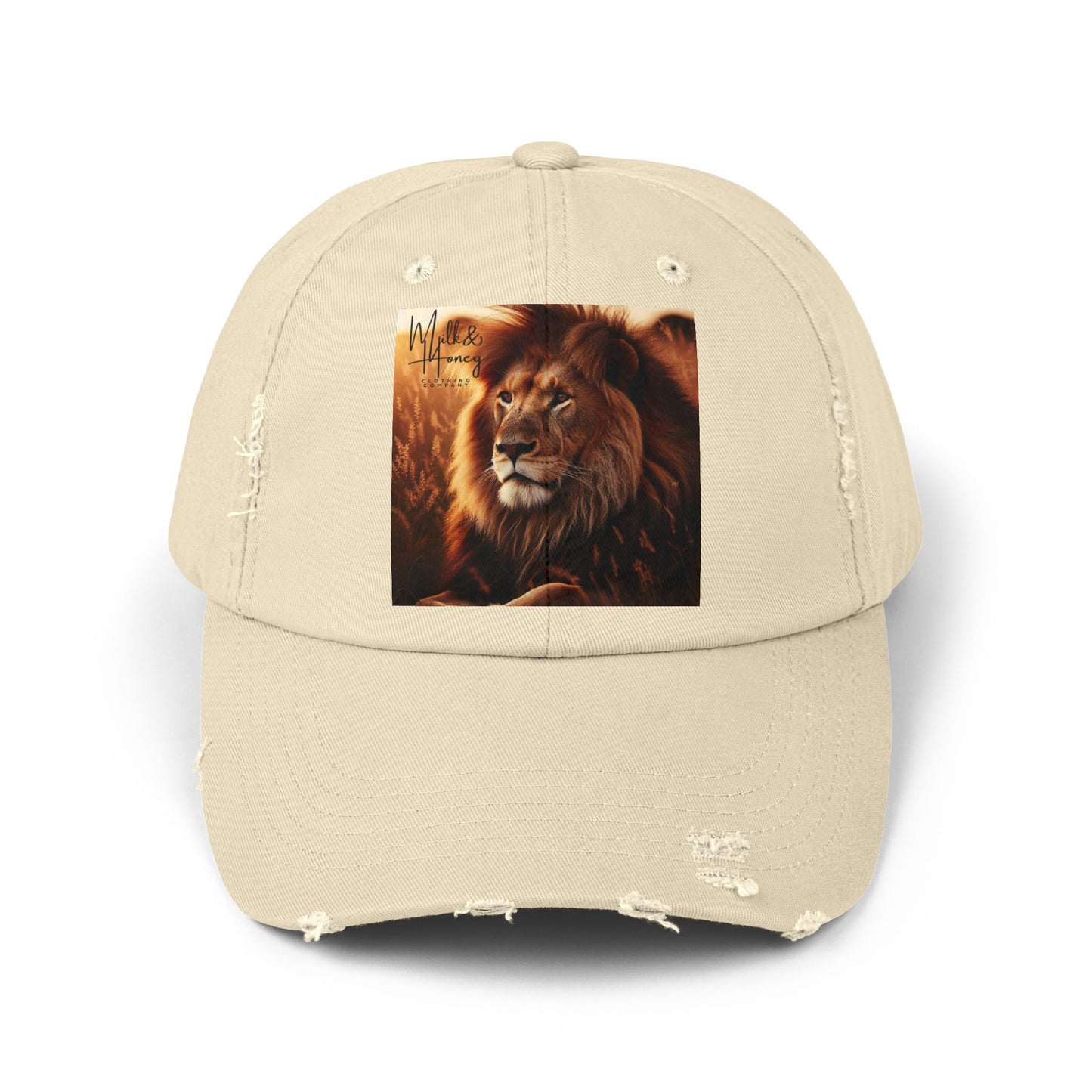 Branded Distressed Cap