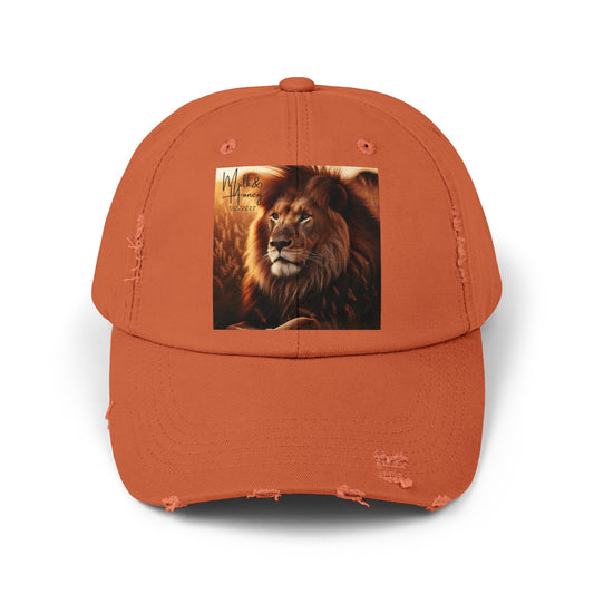 Branded Distressed Cap