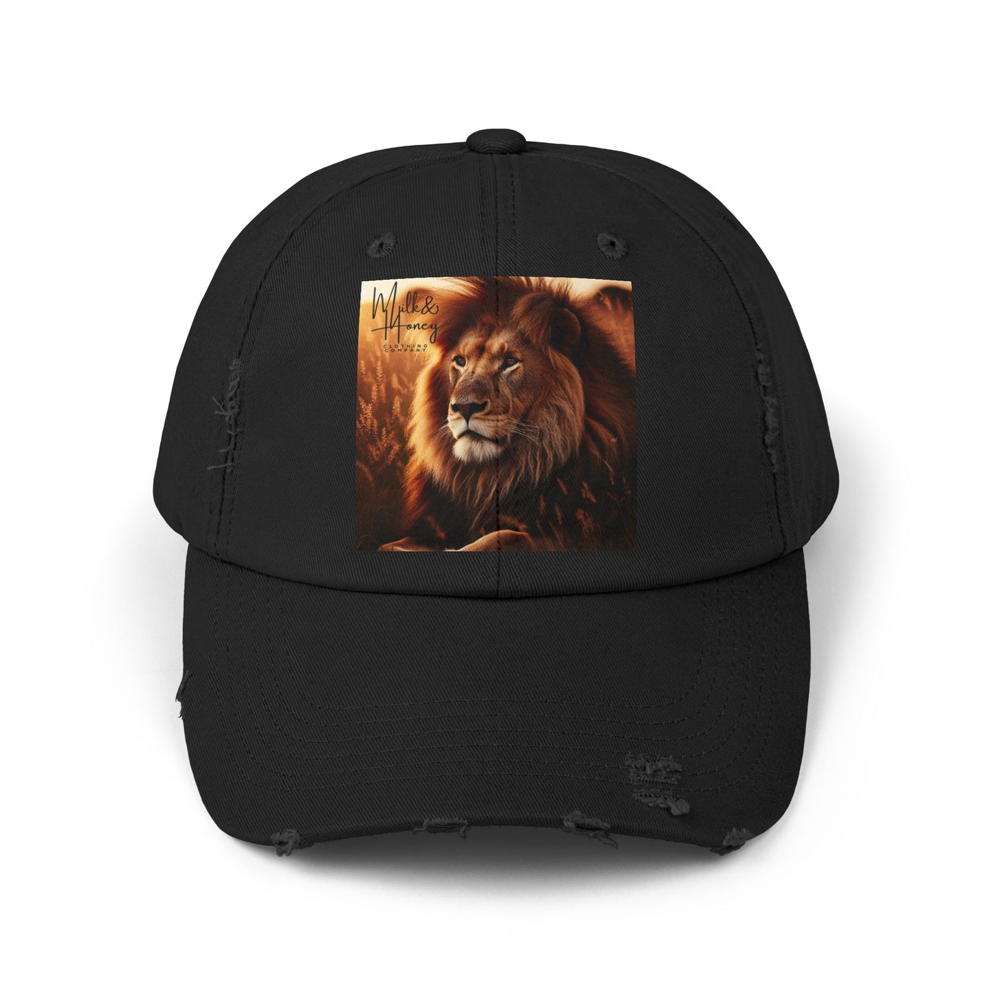 Branded Distressed Cap